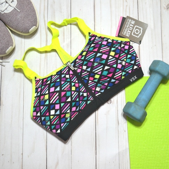 Victoria's Secret Other - VICTORIA'S SECRET VSX Knockout Sports Bra Front Cl